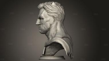 Бэтмен 3d stl модель для ЧПУ