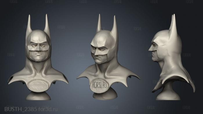 Batman Michael Keaton stl model for CNC