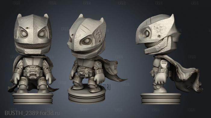 BATMAN LBP base stl model for CNC