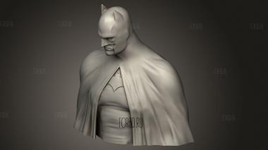 Бэтмен-Крестоносец В Плаще 3d stl модель для ЧПУ