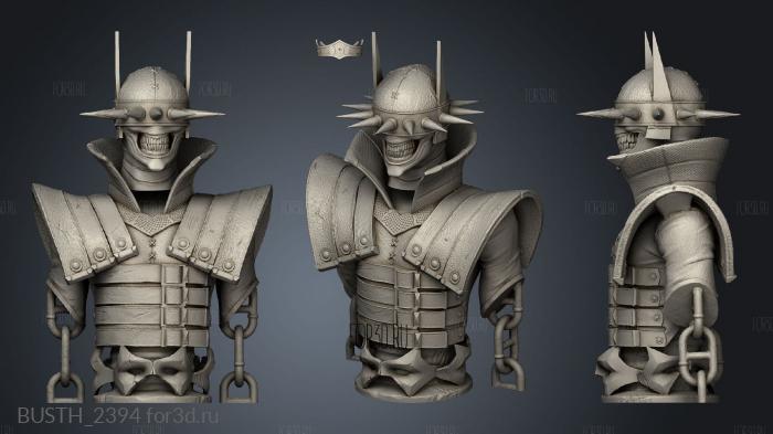 batman who laughs ezio auditore stl model for CNC