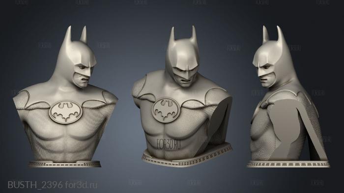 Batmobile Diorama Bat Dio Figure Small stl model for CNC