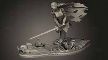 Бонни 3d stl модель для ЧПУ