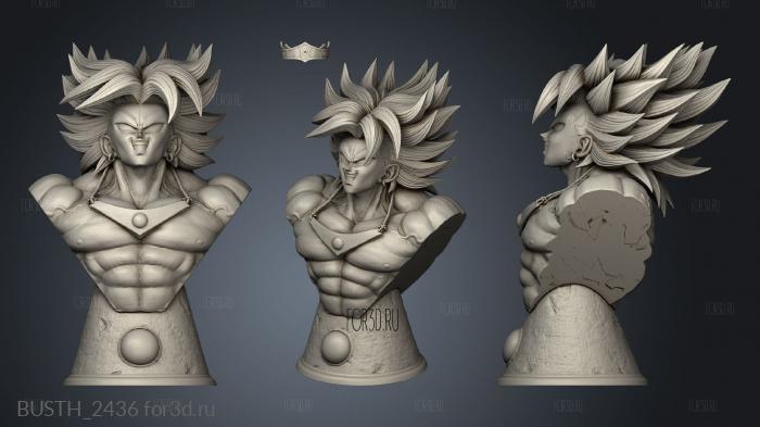 BROLY Lucas Perez stl model for CNC