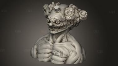 КЛОУН 3d stl модель для ЧПУ
