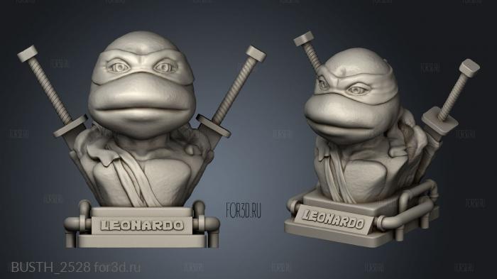 Donatello stl model for CNC