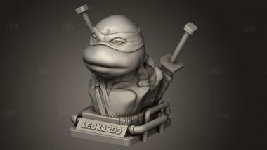 Донателло 3d stl модель для ЧПУ