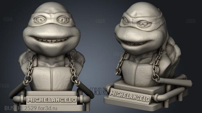 Donatello stl model for CNC