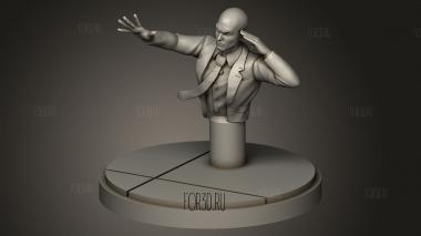 Ландшафтный профессор магистр 3d stl модель для ЧПУ