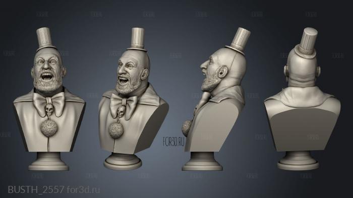 Captain Spaulding stl model for CNC