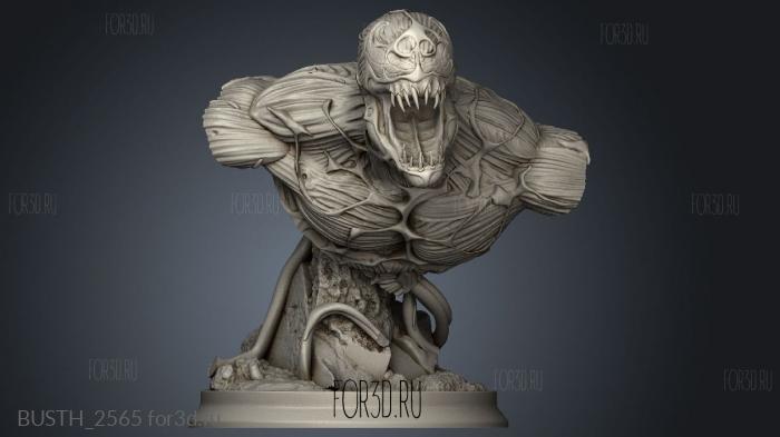 Carnage stl model for CNC