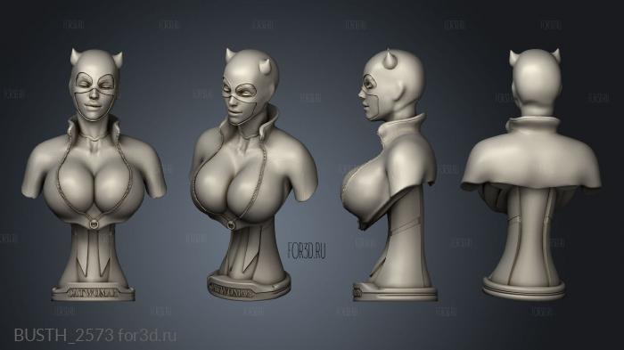 Catwoman stl model for CNC