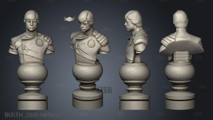 Chess Star Wars stl model for CNC