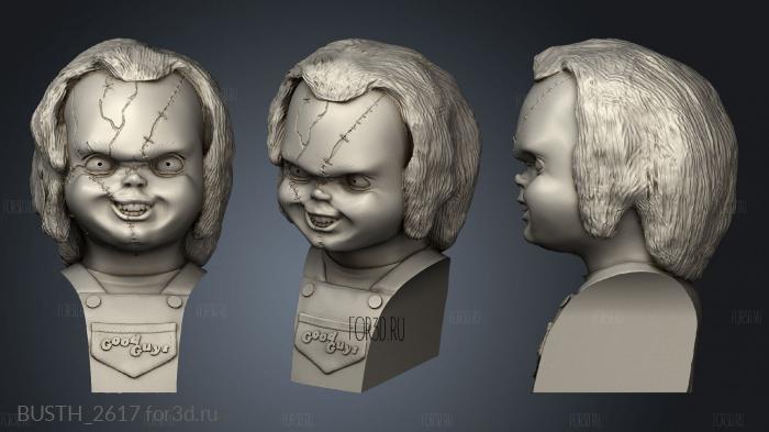 chucky cobem Snorry stl model for CNC