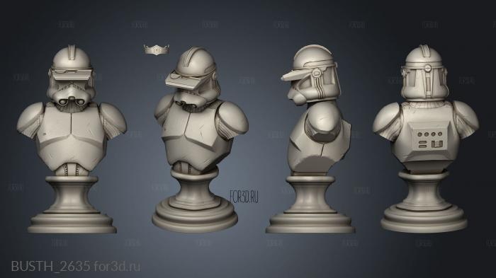 Clone Troopers1 stl model for CNC