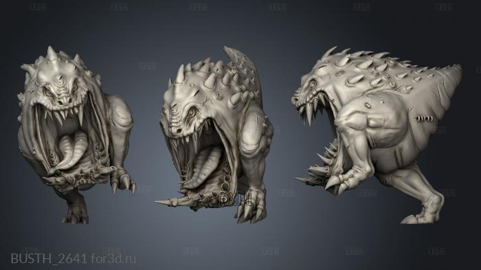 COLOSSAL Squig CGT Sugg SMOKE stl model for CNC