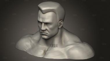 Колосс 3d stl модель для ЧПУ