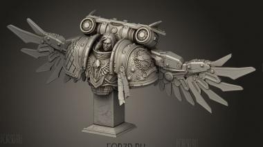 Ворон 3d stl модель для ЧПУ