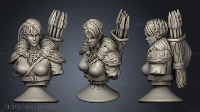 Cursed Forge goliath warrior female folder stl model for CNC