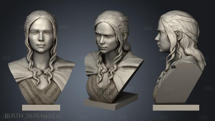 daenerys Toshi TNE stl model for CNC