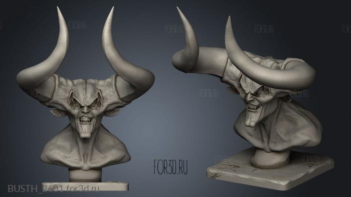 Darkness horn stl model for CNC