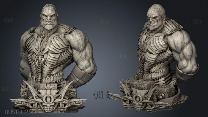 Darkseid stl model for CNC