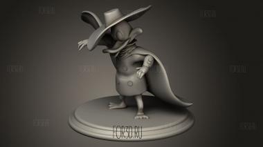 Темнокрылый 3d stl модель для ЧПУ