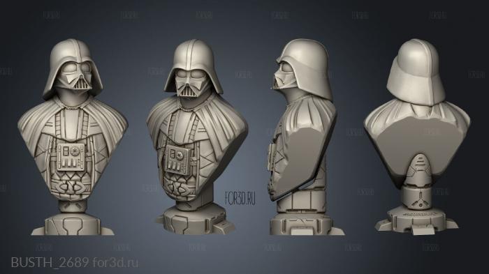 Darth Vader eastman stl model for CNC