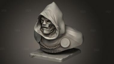 Доктор Дум 3d stl модель для ЧПУ