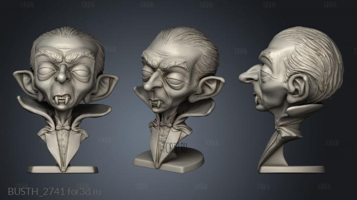 Dracula dracula montero stl model for CNC