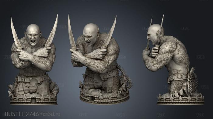 Drax stl model for CNC