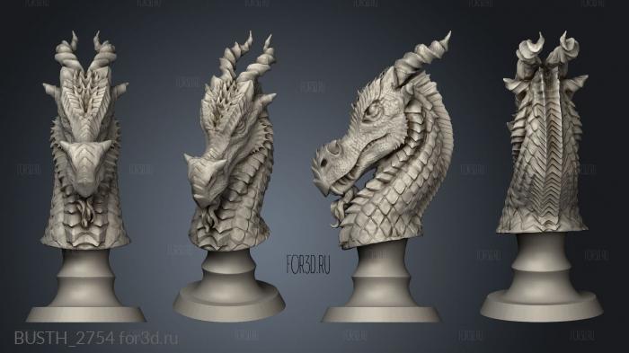 Dragon Bi stl model for CNC