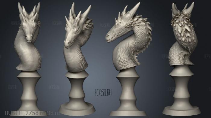 Dragon Queen stl model for CNC