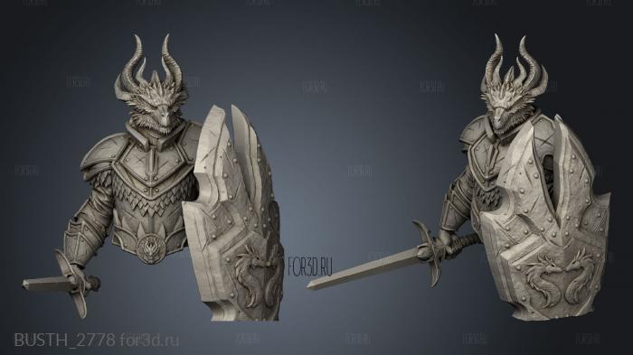 ECHOES CORRUPTION Altair Dragonborn Paladin Shield stl model for CNC