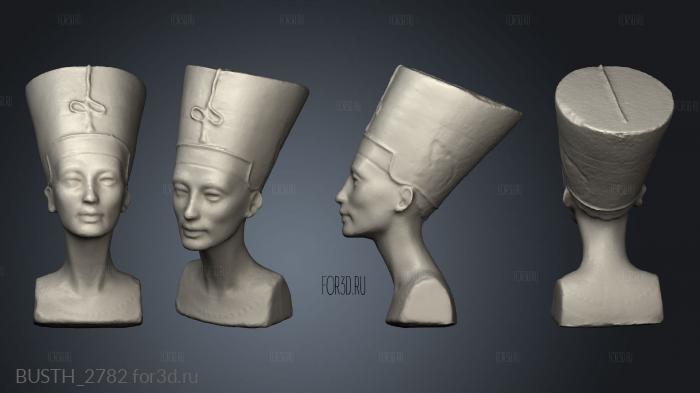 Egypt Queen Nefertiti stl model for CNC