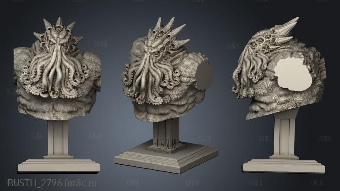 Elder Gods Cthulhu stl model for CNC