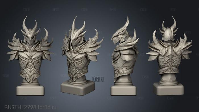 Elder Scrolls Skyrim Daedric stl model for CNC