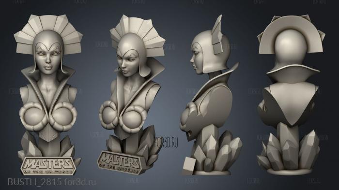 Evil Lyn stl model for CNC