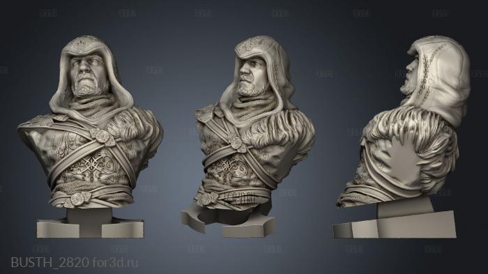 Ezio Auditore from the Assassins Creed stl model for CNC