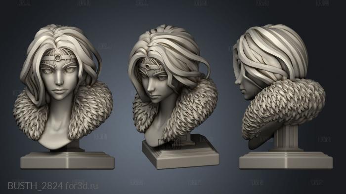 Fantasy Kingdom Ghibli Forest Princess stl model for CNC