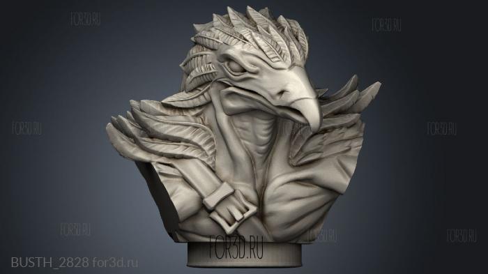 Feather Folk stl model for CNC