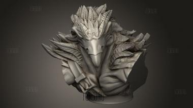 Народ Перьев 3d stl модель для ЧПУ