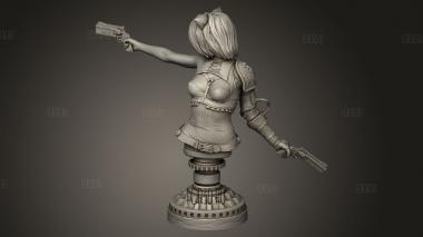 Девочка-кошка Фелиция 3d stl модель для ЧПУ