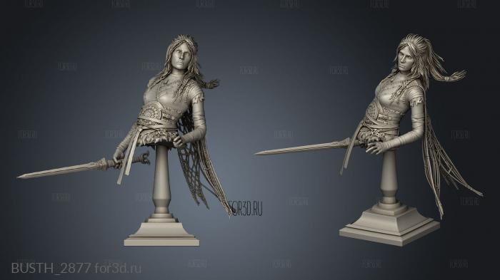 Freya stl model for CNC