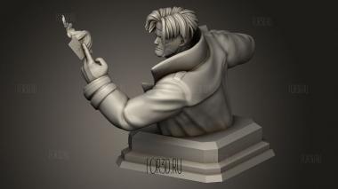 Гамбит 3d stl модель для ЧПУ