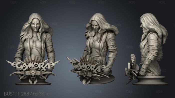 Gamora One stl model for CNC