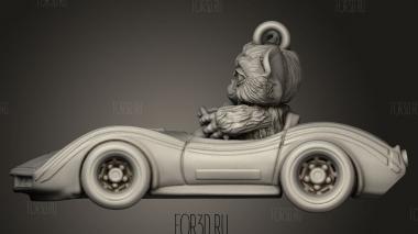 Автомобильная Вешалка Штуковина Барби 3d stl модель для ЧПУ