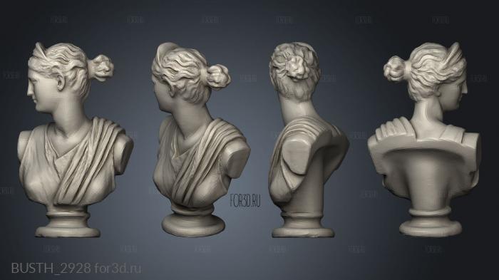 Greek Statue stl model for CNC