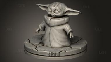 Грогу-Дитя 3d stl модель для ЧПУ