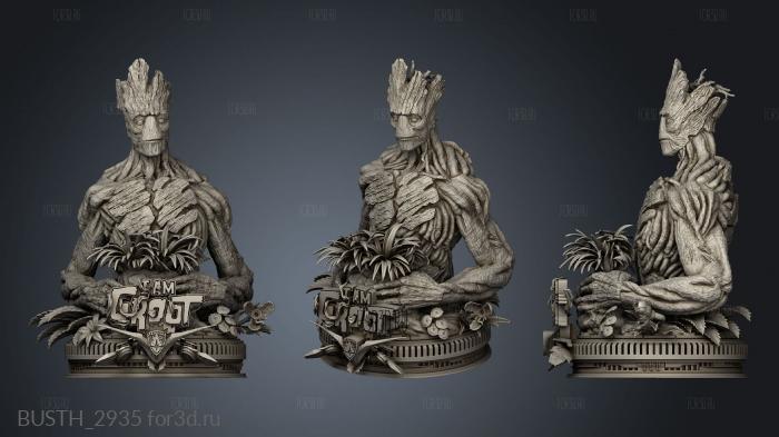 Groot stl model for CNC